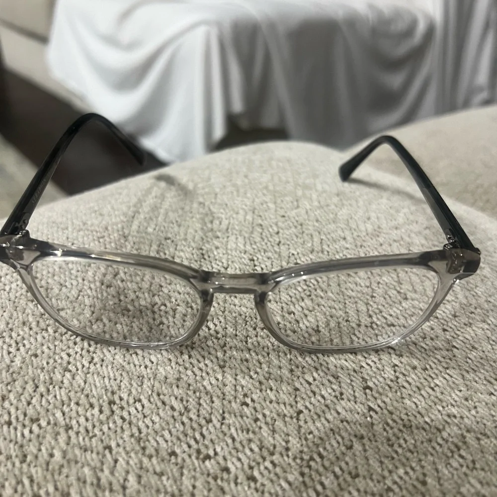 Seraphine  Gray Clear Eyewear Frame handmade in Japan - Picture 3 of 16